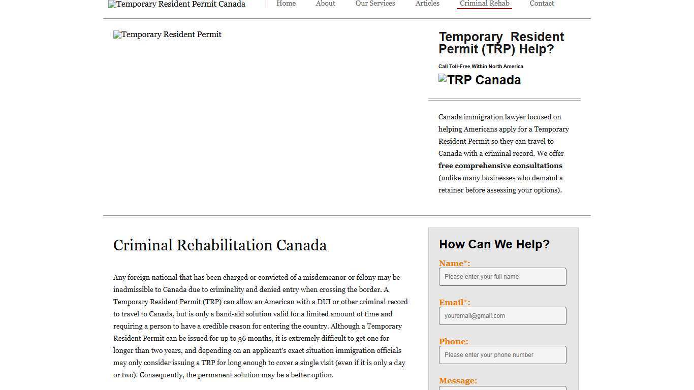 Canadian Criminal Rehabilitation for DUI 2026
